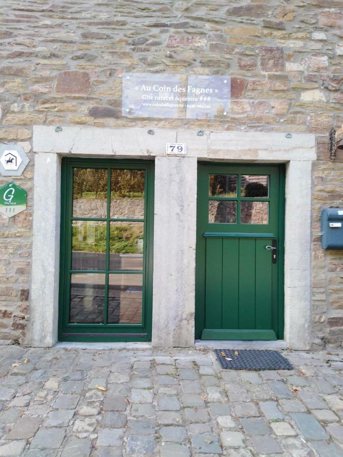 Au Coin Des Fagnes Apartment Jalhay Bagian luar foto